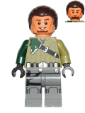 LEGO sw602 Kanan Jarrus (Dark Brown Hair and Eyebrows)